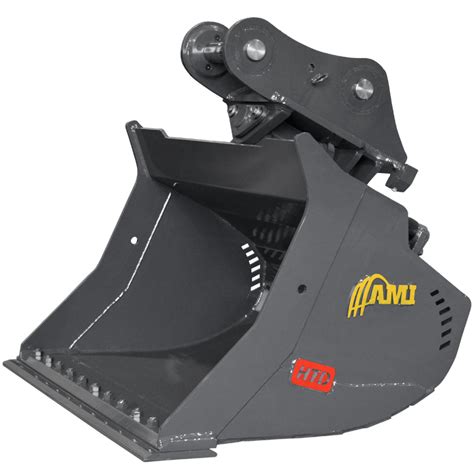 mini excavator cleanout bucket|hydraulic tilting bucket for excavators.